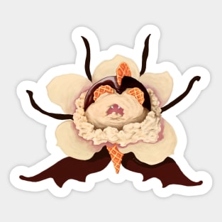 Vampire Vanilla Ice Cream Sticker